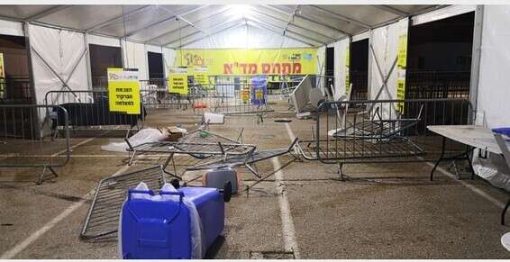 חיפה: מתחם "היבדק וסע" נפרץ // צילום: דוברות המשטרה